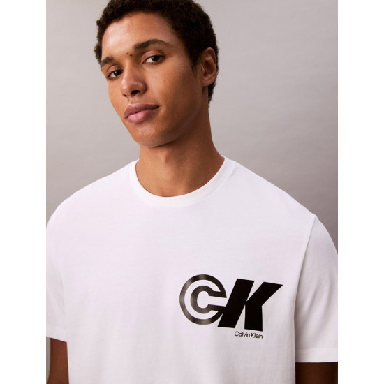 Calvin Klein Ανδρική κοντομάνικη μπλούζα Sport Monogram Graphic Logo T-Shirt